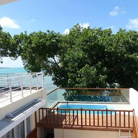 Villa La Perle, Piscine Privee, Vue Sur Le Lagon Mahébourg Extérieur photo