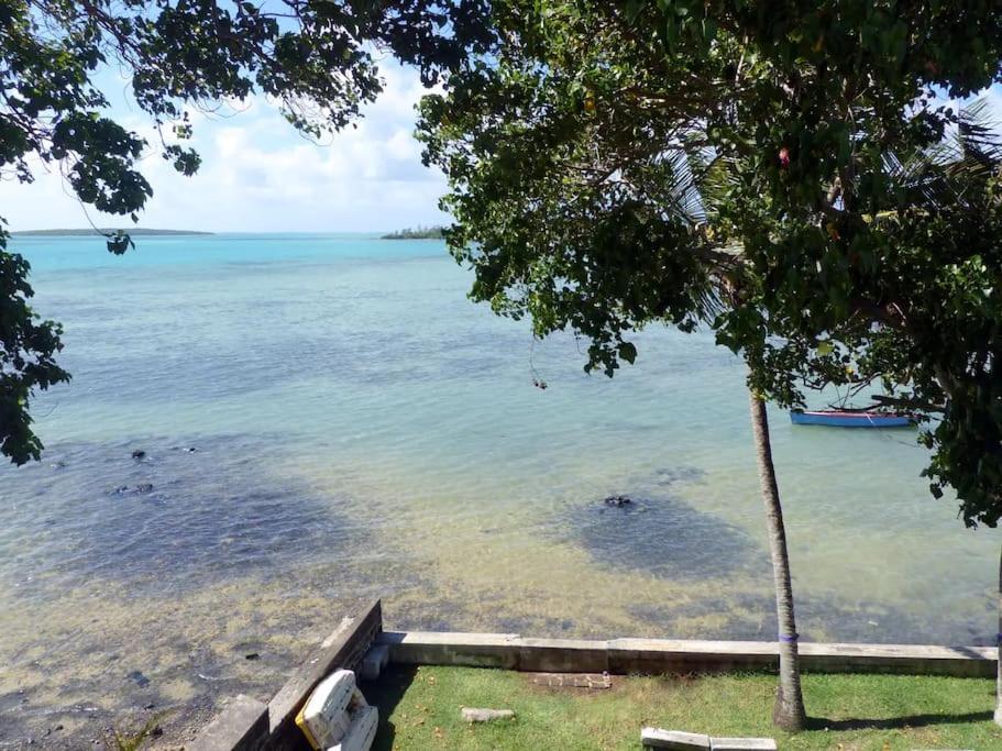 La Perle, Piscine Privee, Vue Sur Le Lagon Apartament *